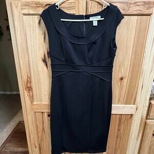 White House Black Market Little Black Dress Stretch 10